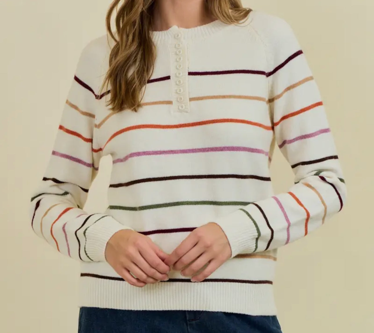 Multi Striped Sweater