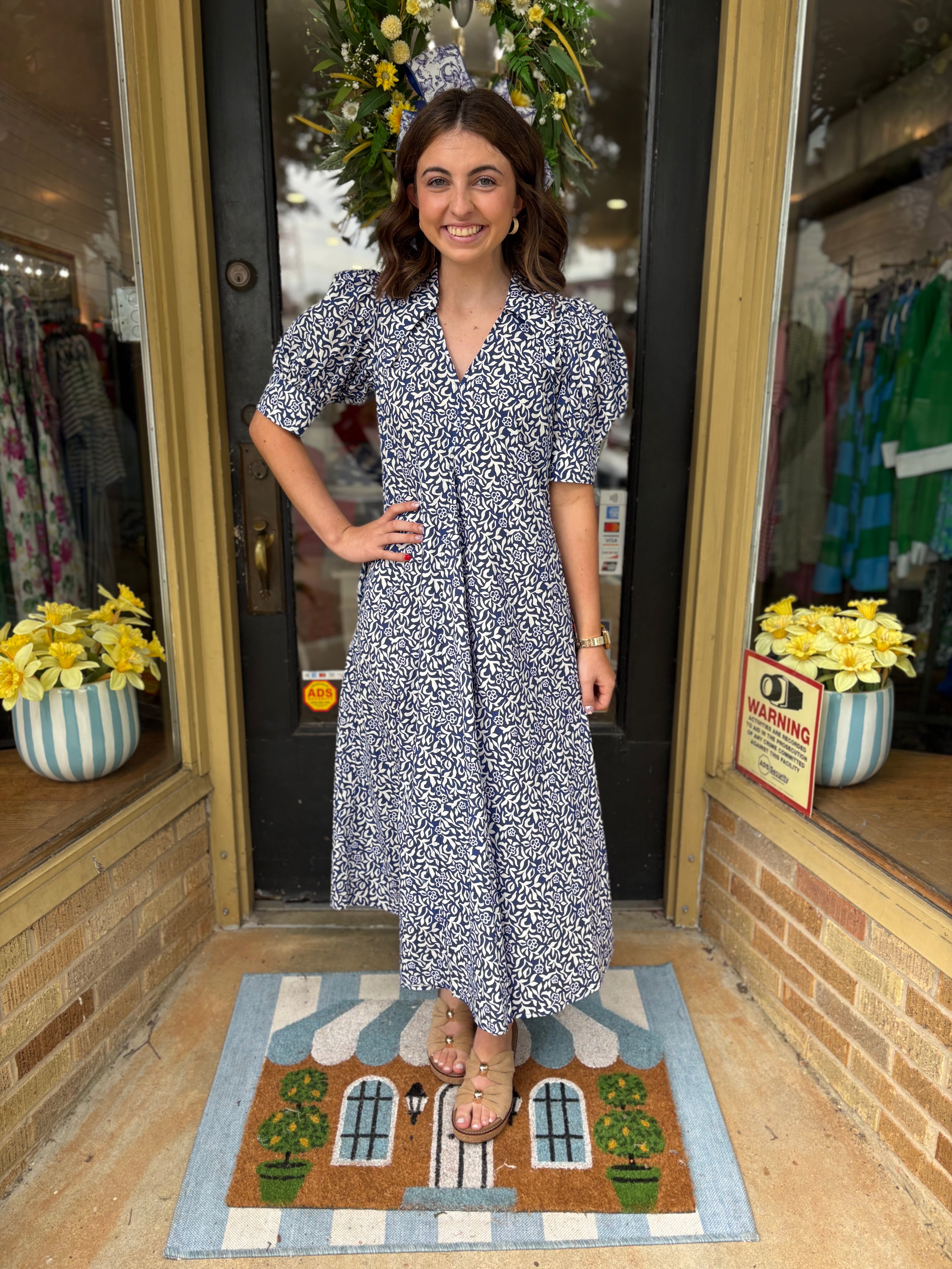 Sapphire Luxe Dress