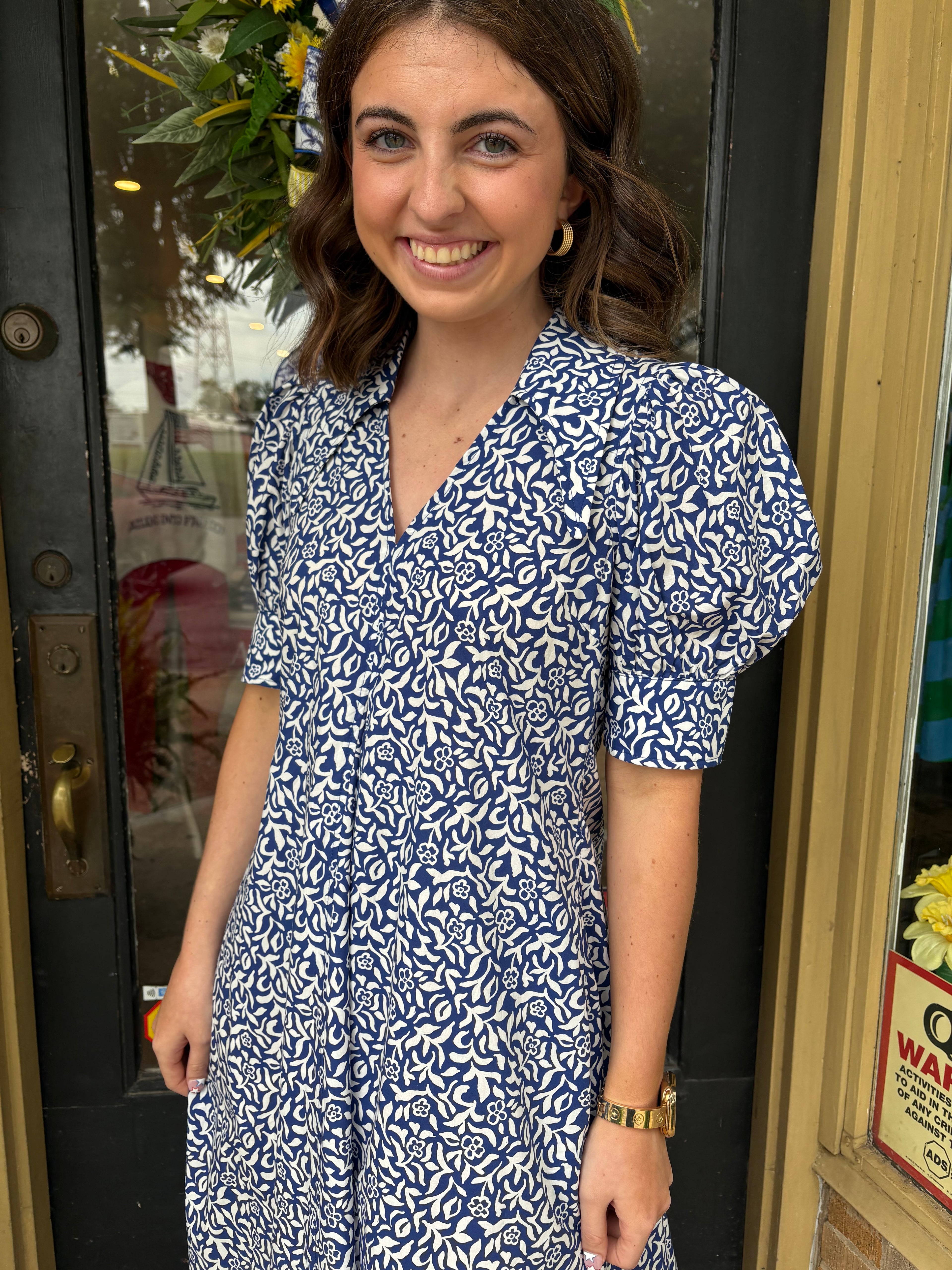 Sapphire Luxe Dress