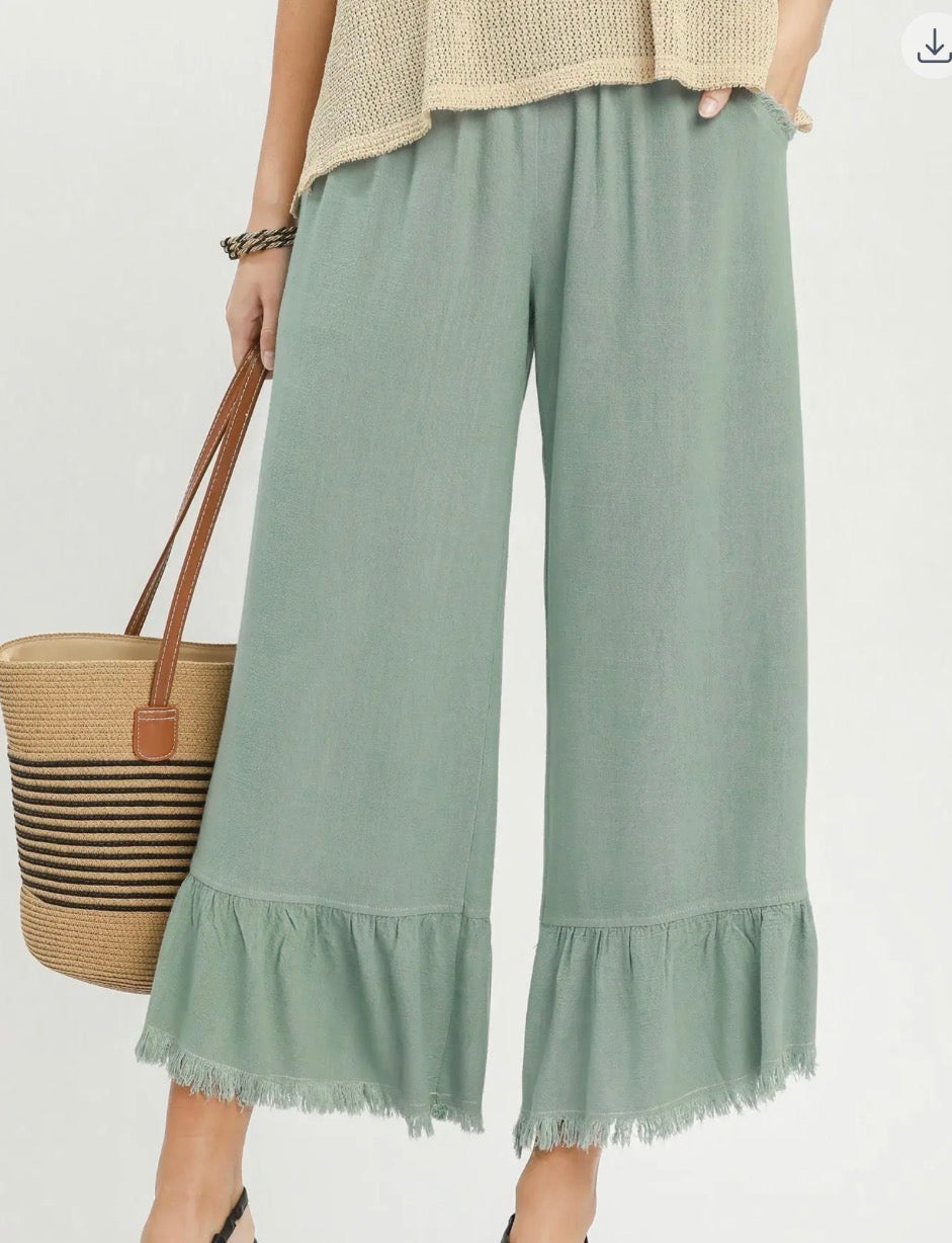 Garden Party Linen Pants