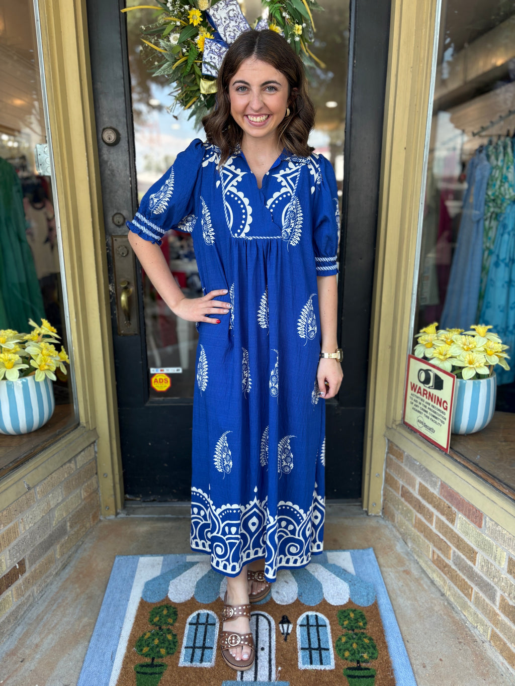 Cobalt Villa Dress