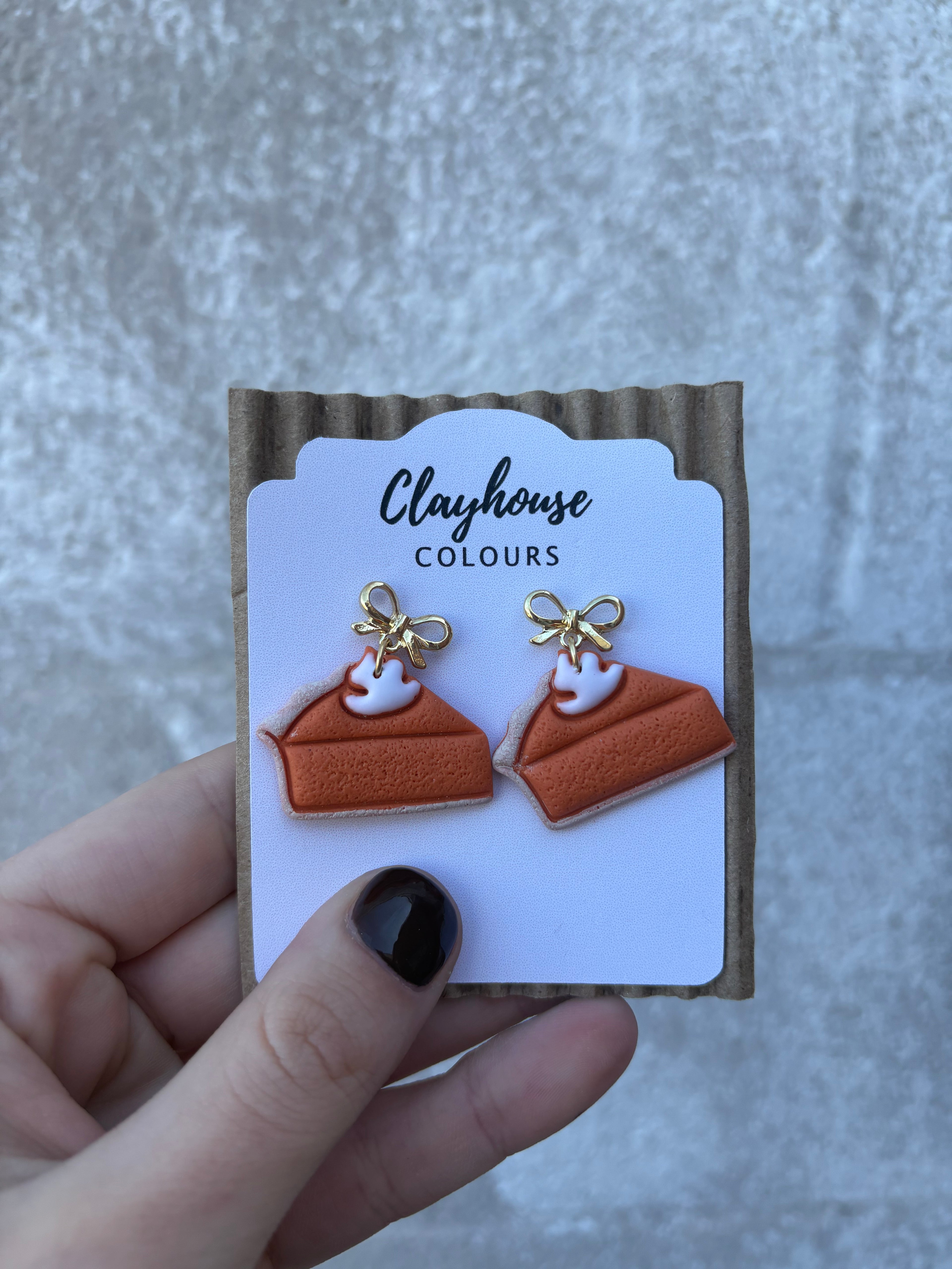 Pumpkin Pie Earrings