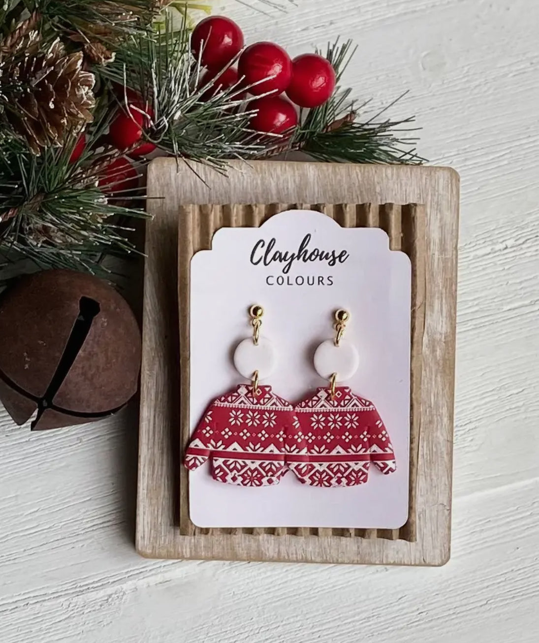 Christmas Sweater Earrings