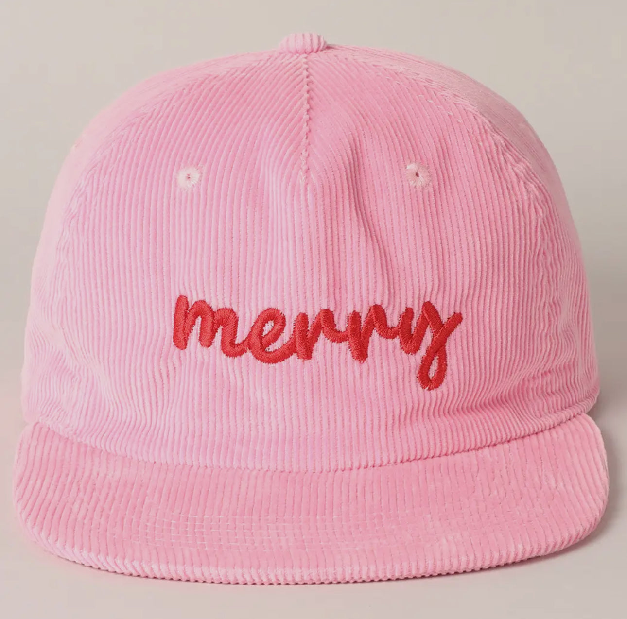 Pink Merry Corduroy Hat