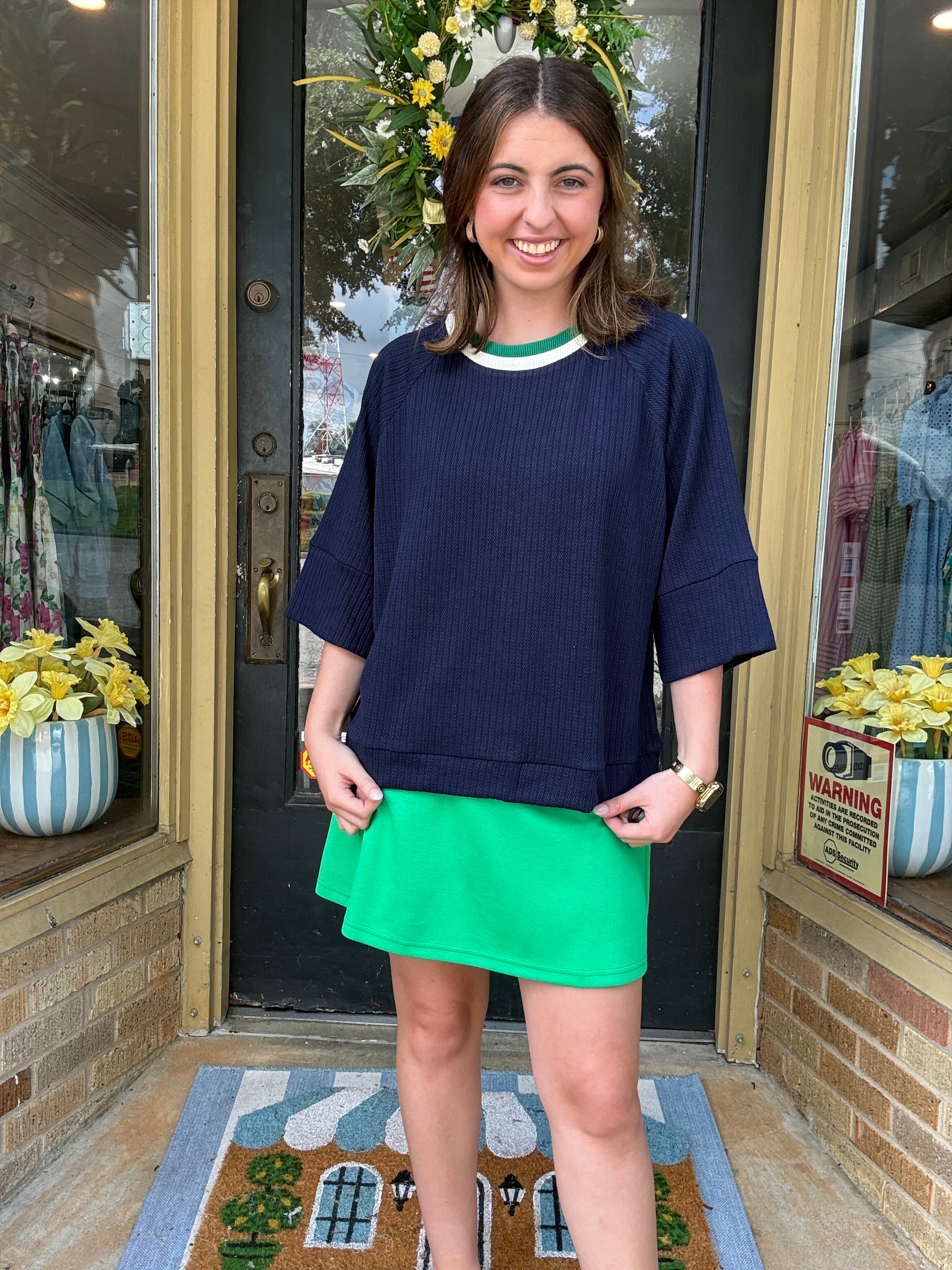 Midnight Moss Top