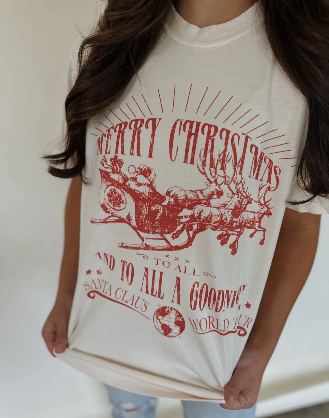 Merry Christmas Santa Tee