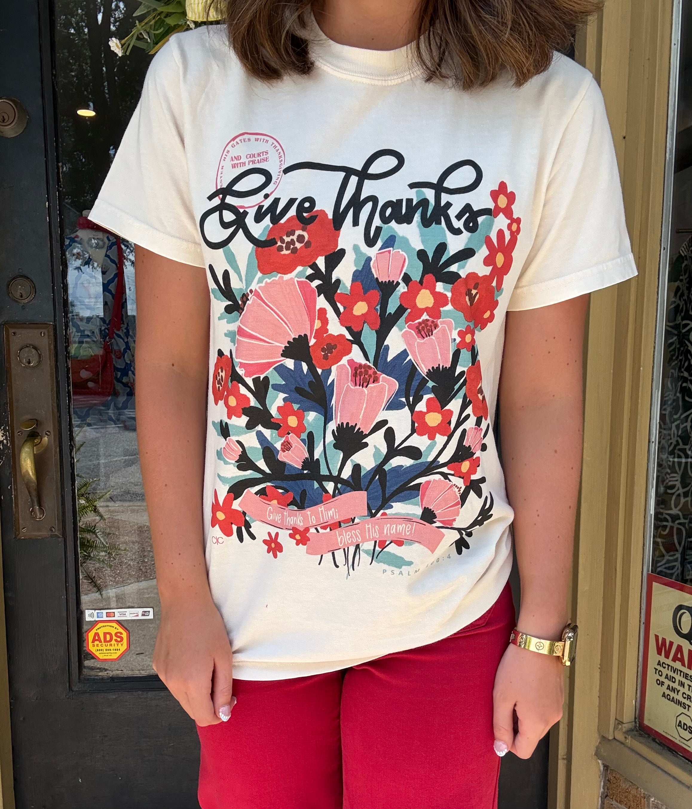 Give Thanks Graphic Tee
