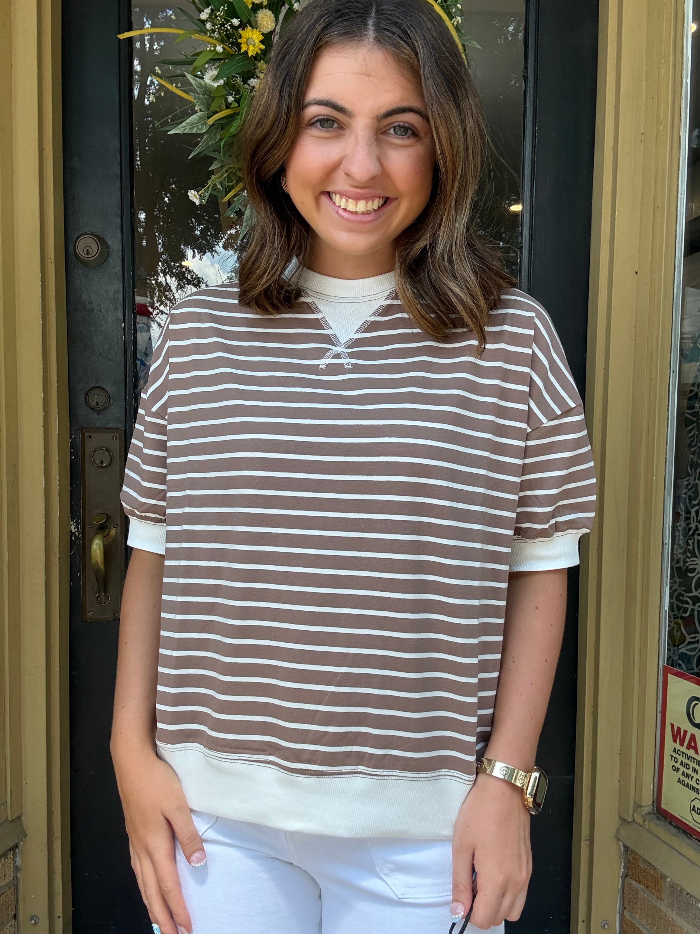 Back to Basics Top- Mocha