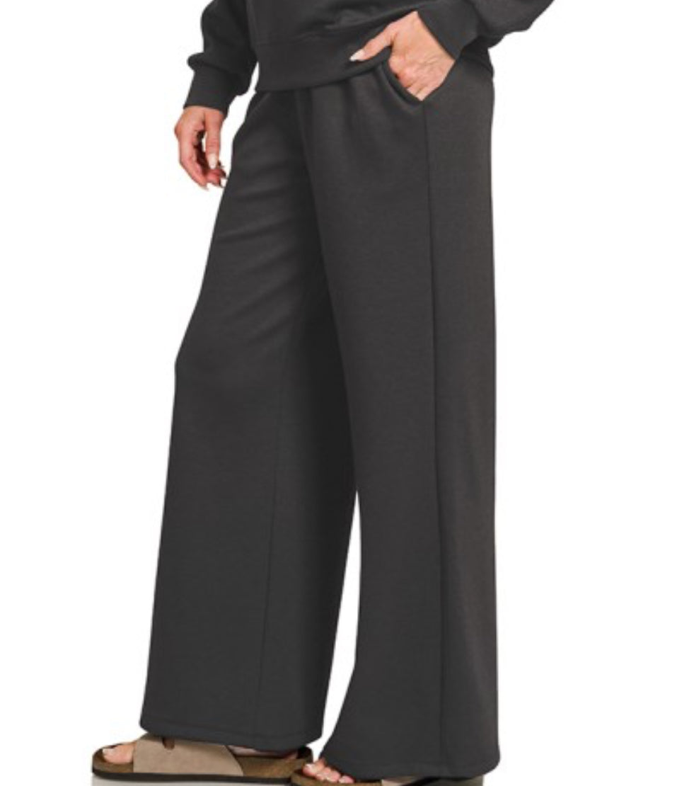 Black Scuba Pants