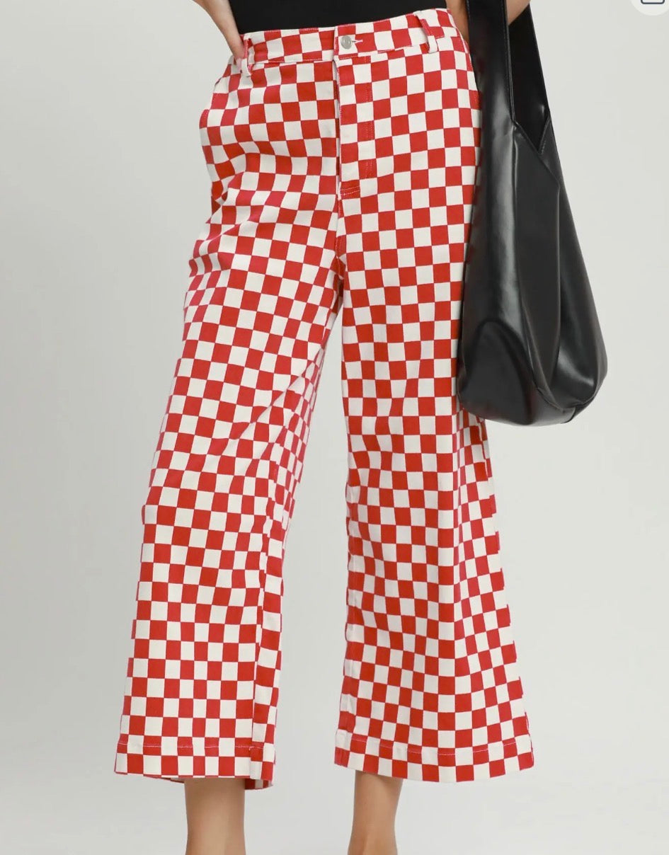 Game Day Check Pants