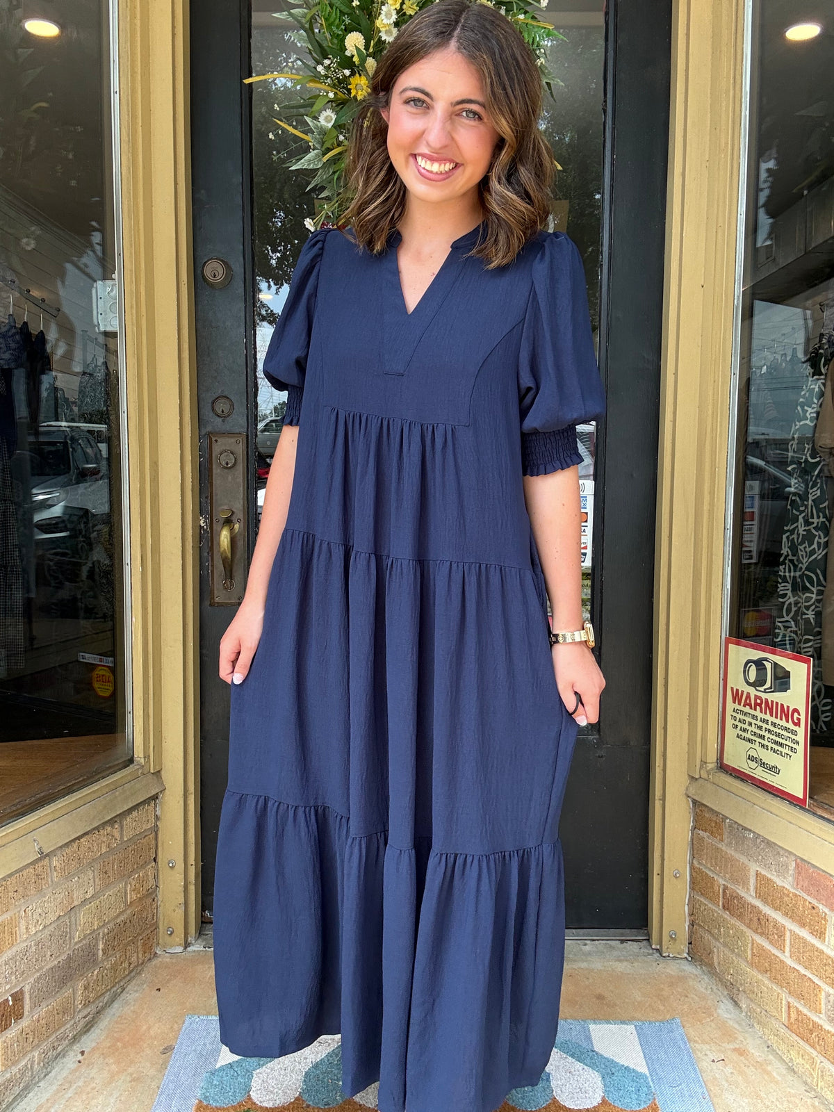 Falling for Navy Dress