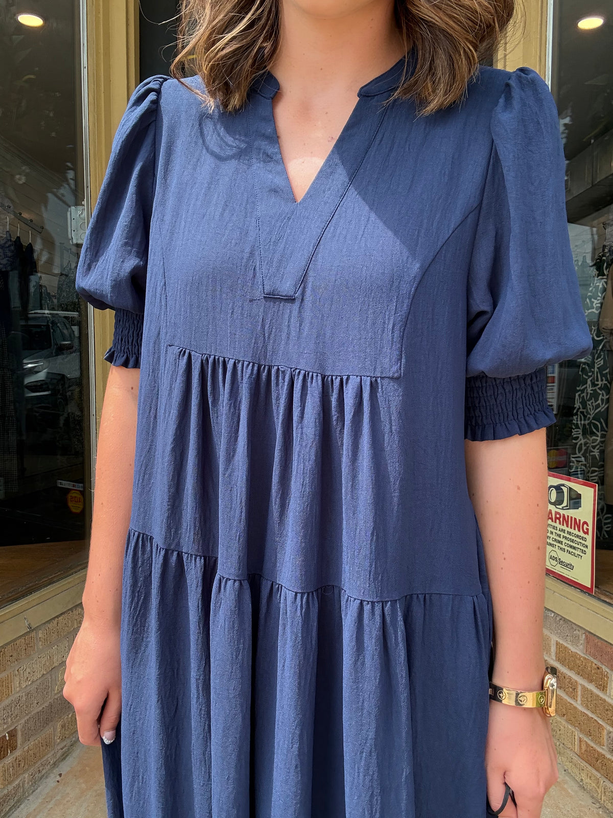 Falling for Navy Dress