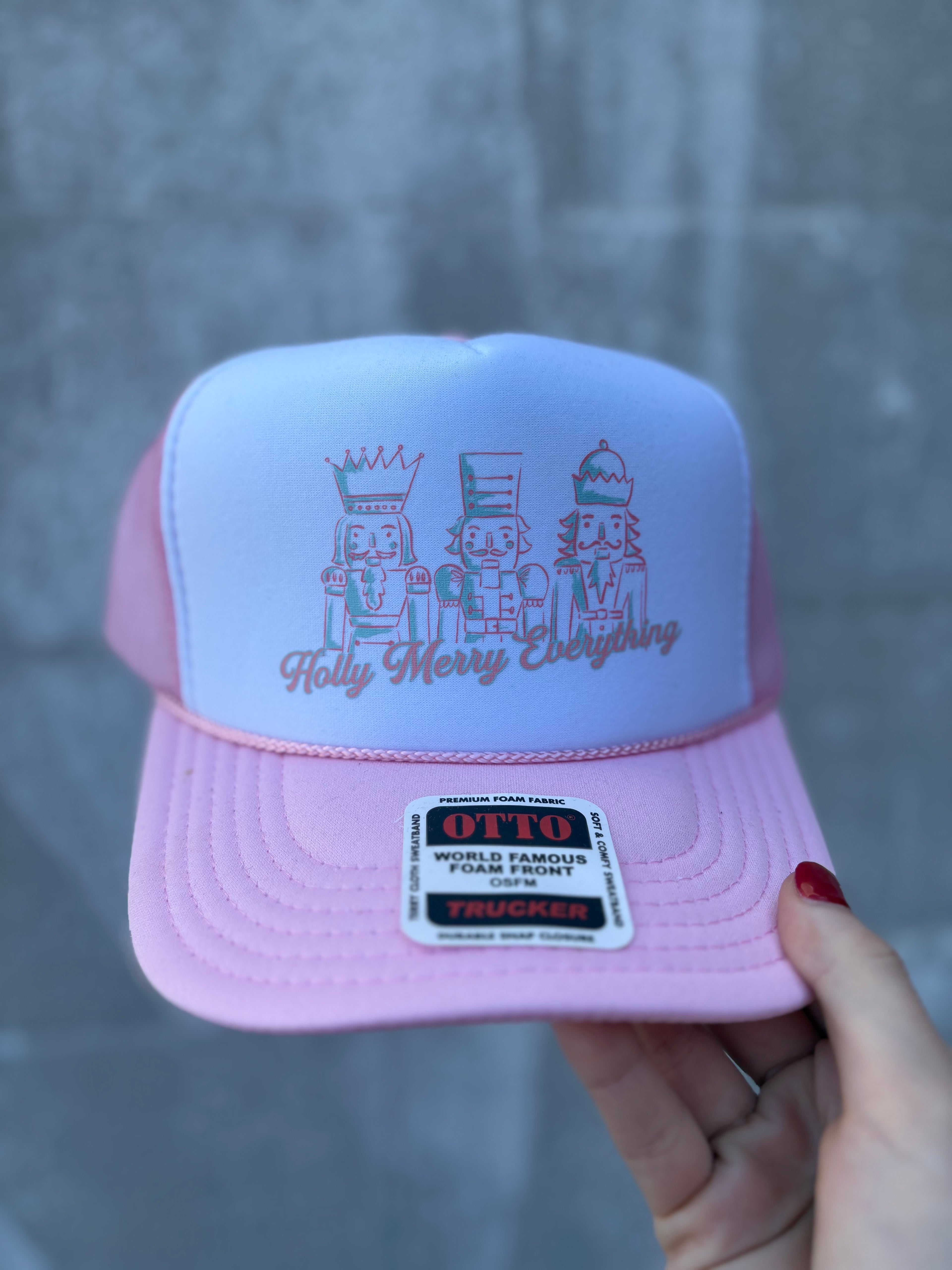 Pink Nutcracker Trucker Hat
