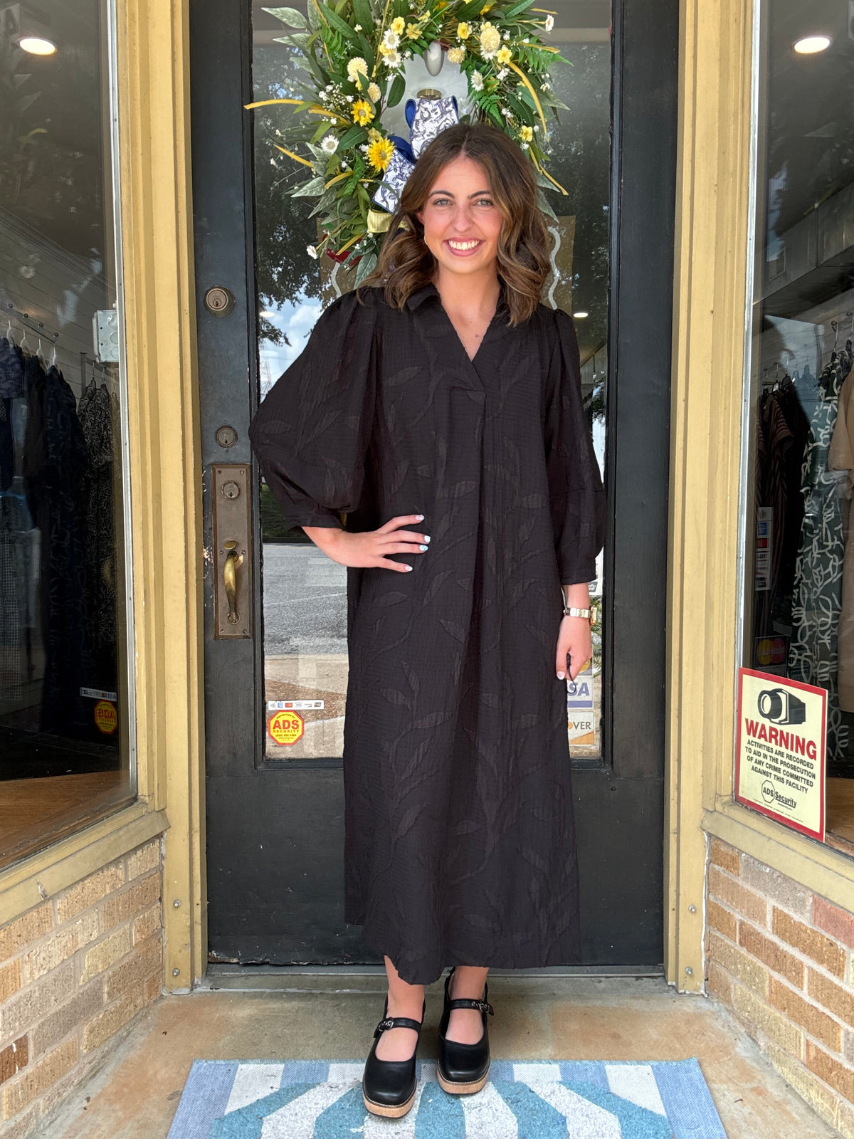 PLUS Sienna Dress- Black