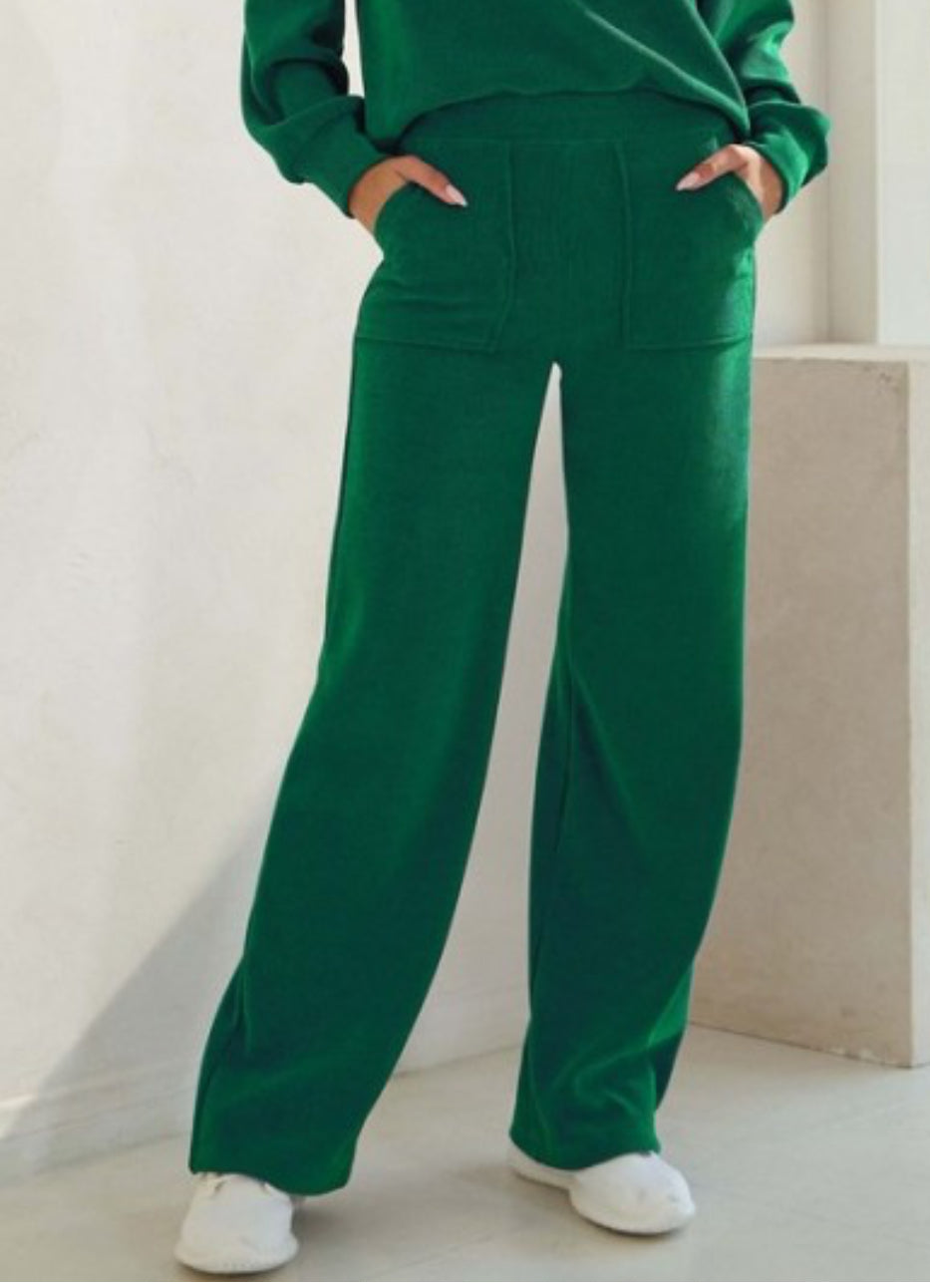 Forest Green Corduroy Pants