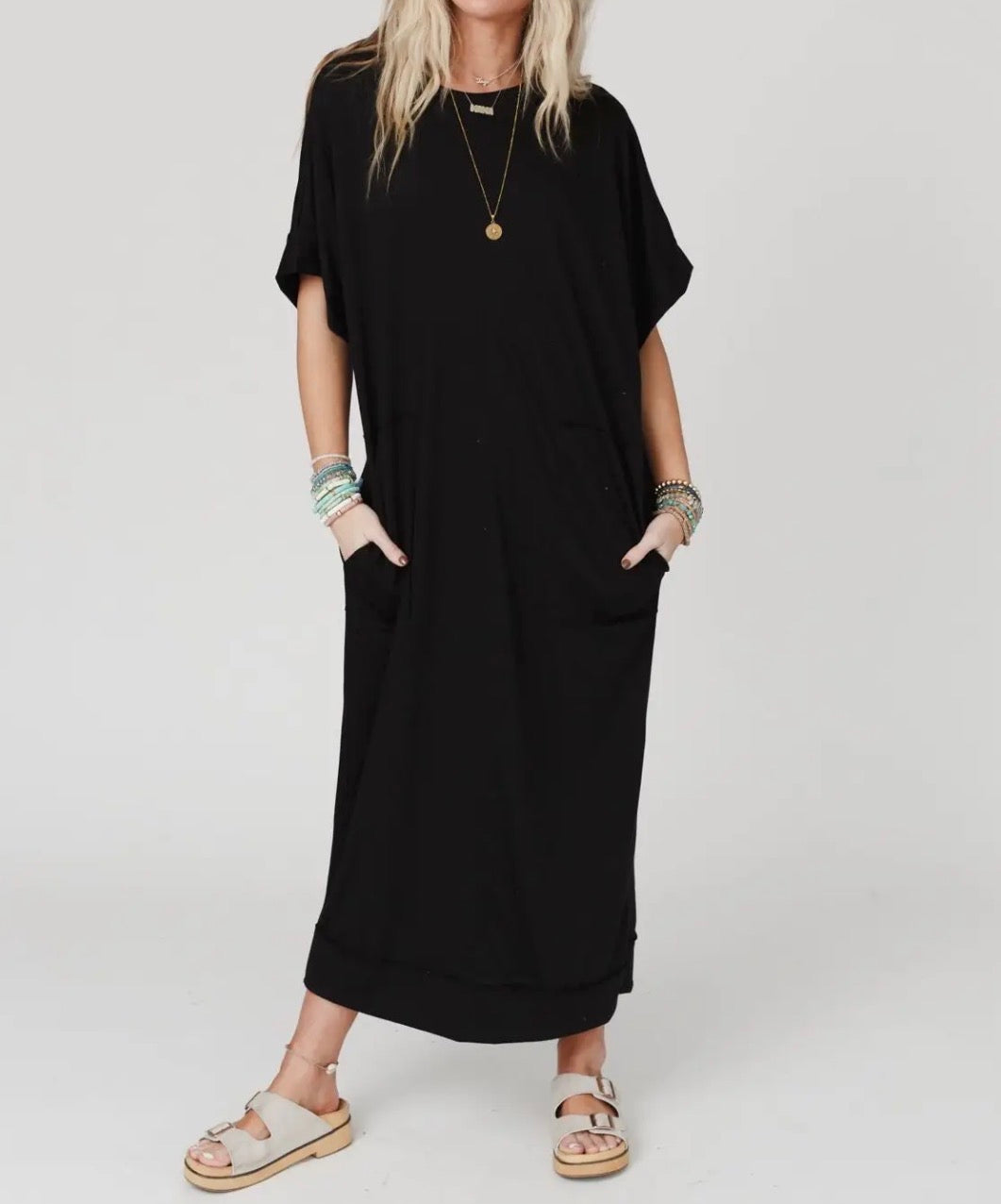 Laurel On-the-Go Dress- Black