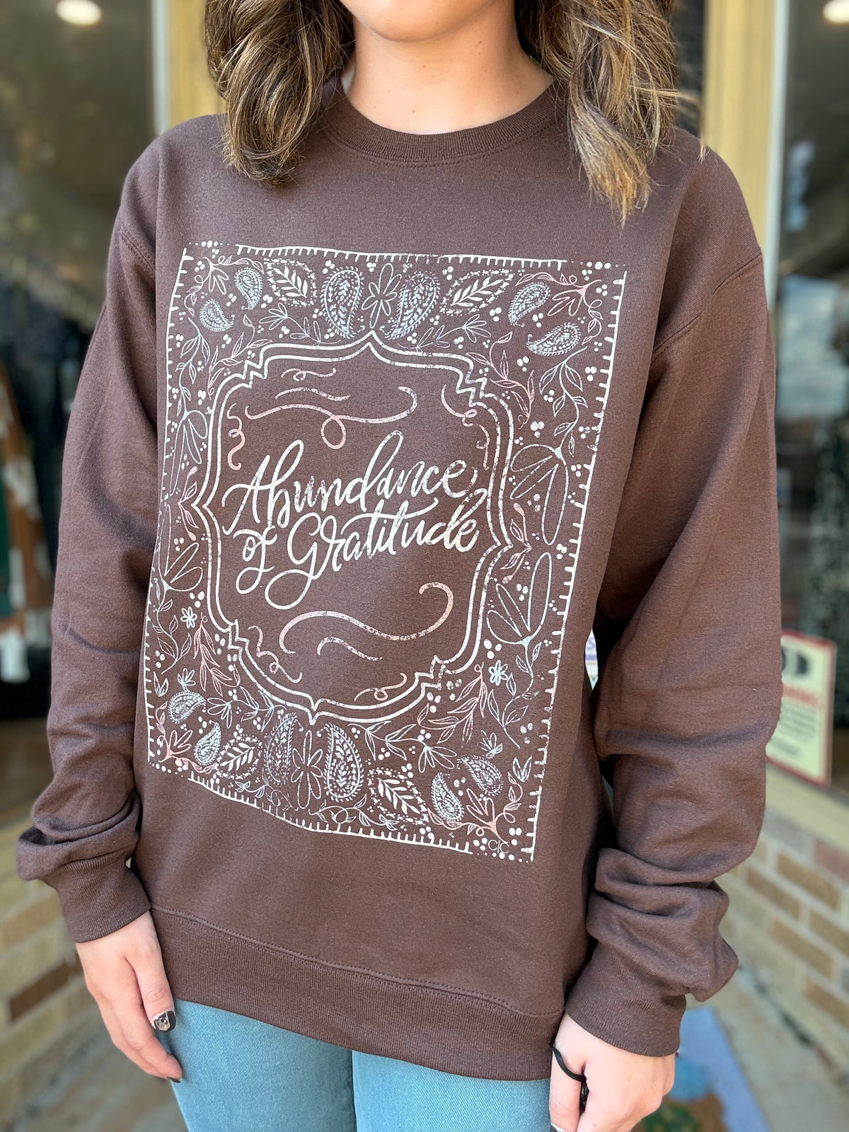 Abundance of Gratitude Sweatshirt