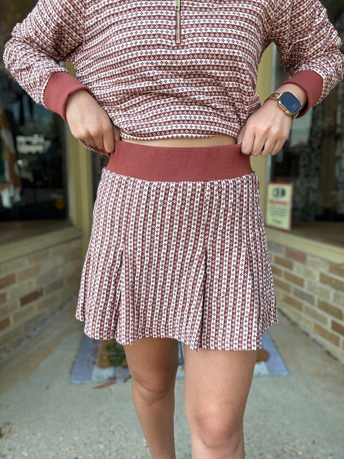 Spiced Autumn Skort