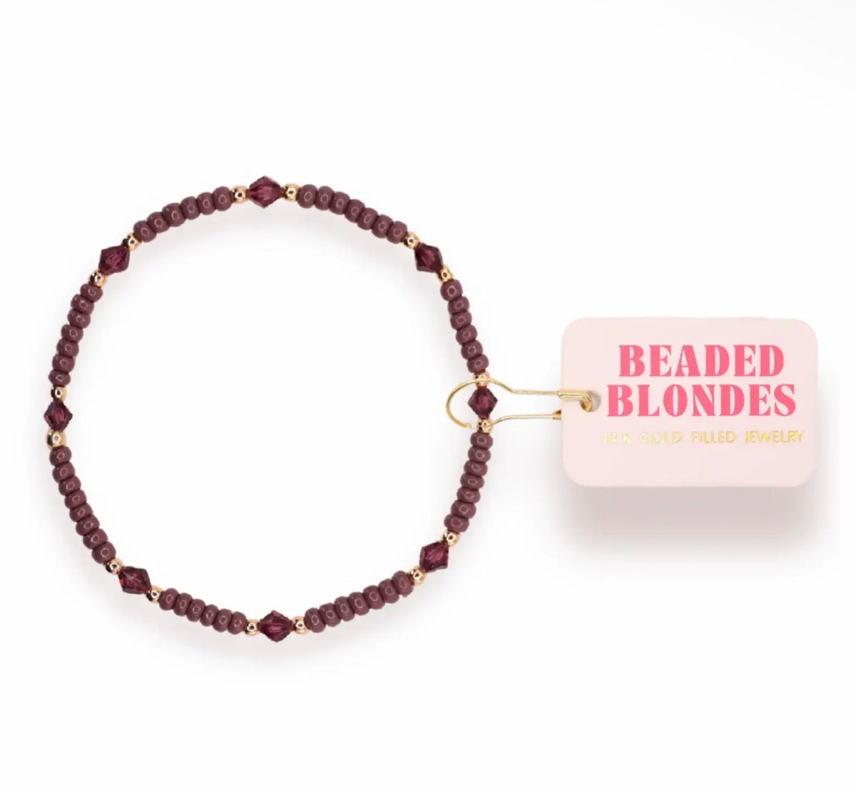 Eleanor Bracelet in Plum