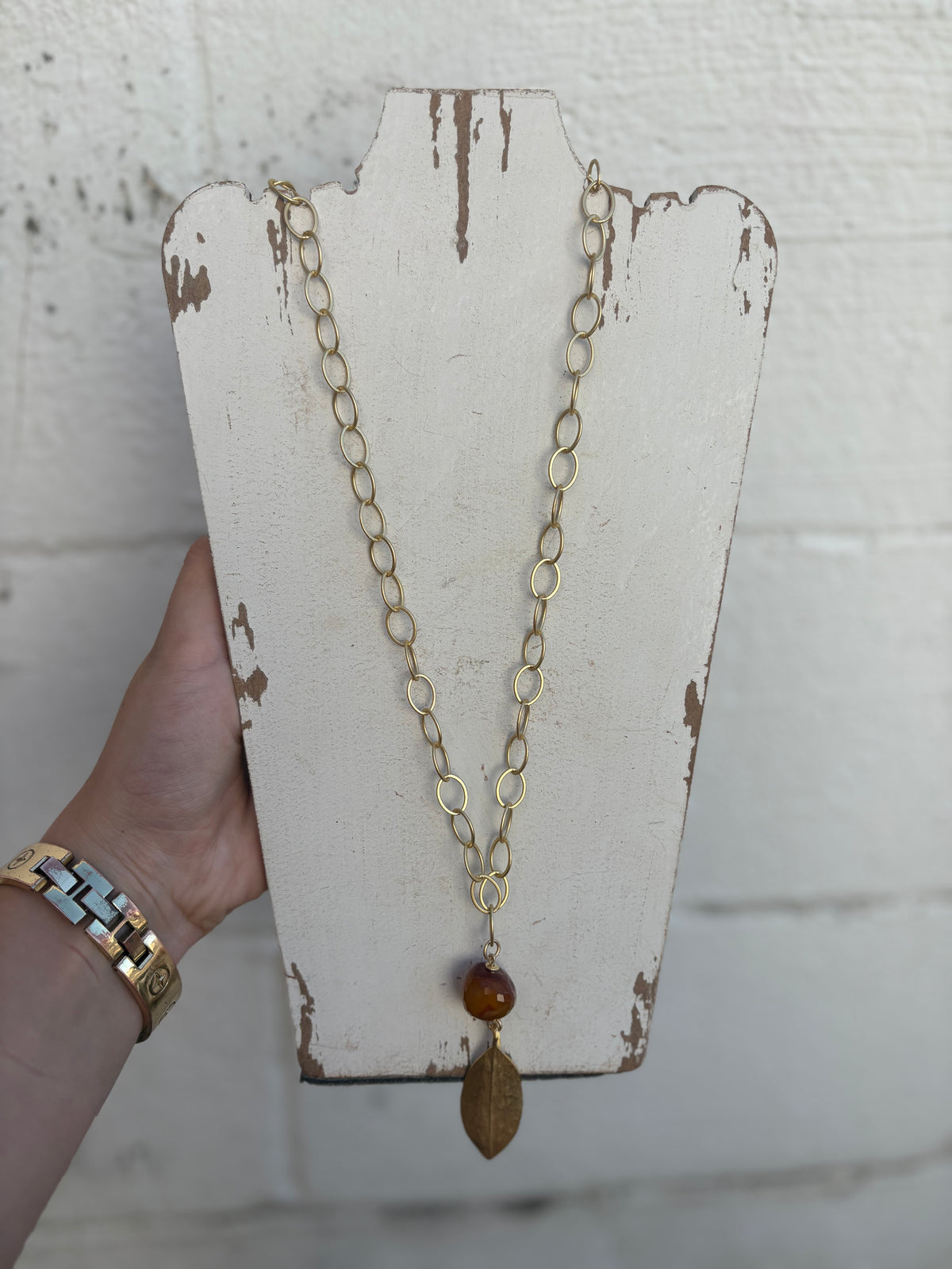 The Eloise Necklace- Amber