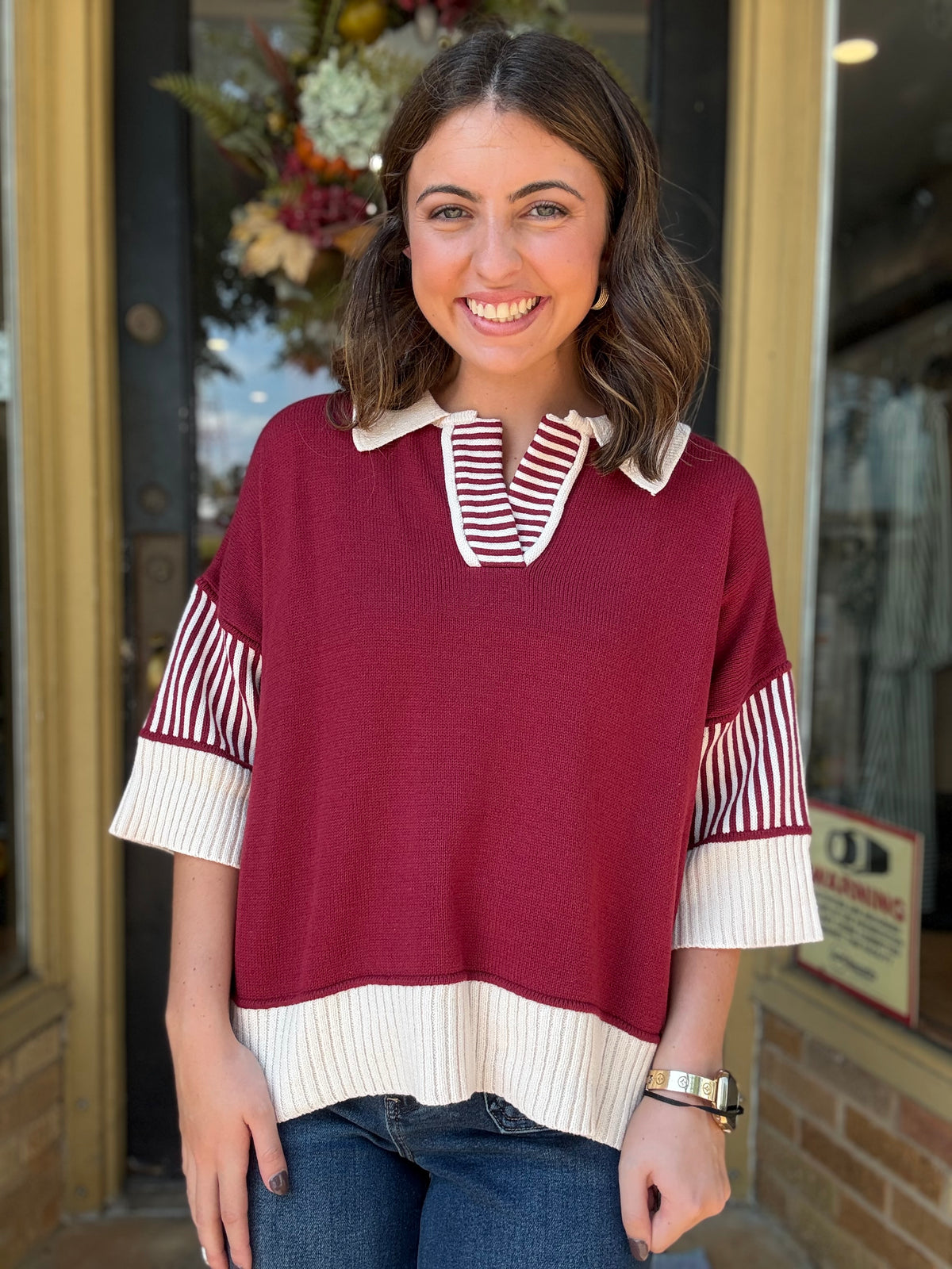 Deep Wine Sweater