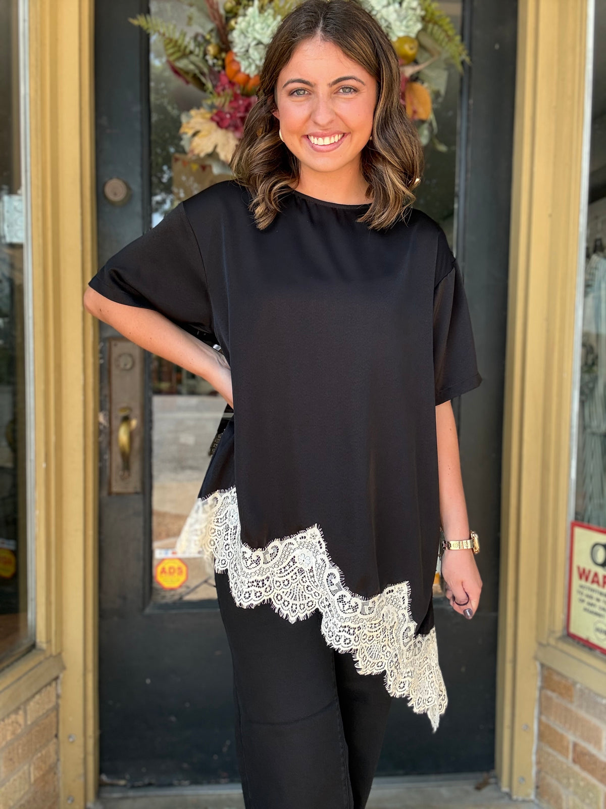 A Touch of Lace Top