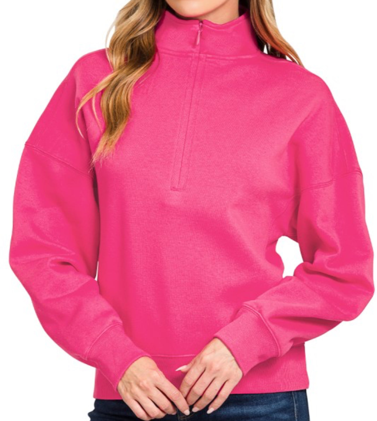 Half Zip Sweatshirts