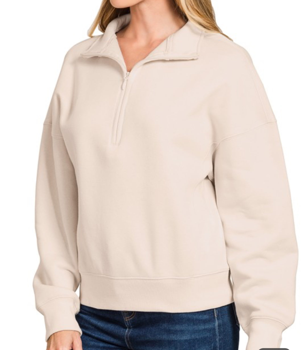 Half Zip Sweatshirts