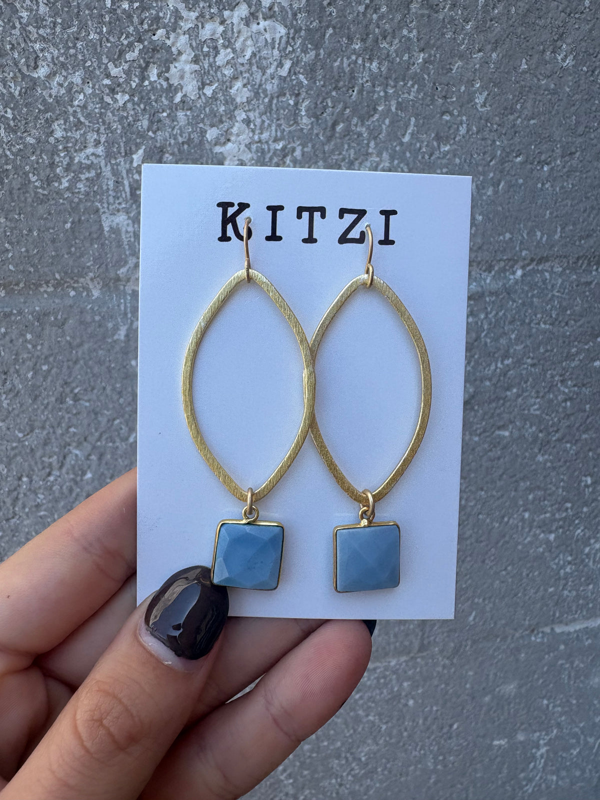 Odette Earrings- Periwinkle