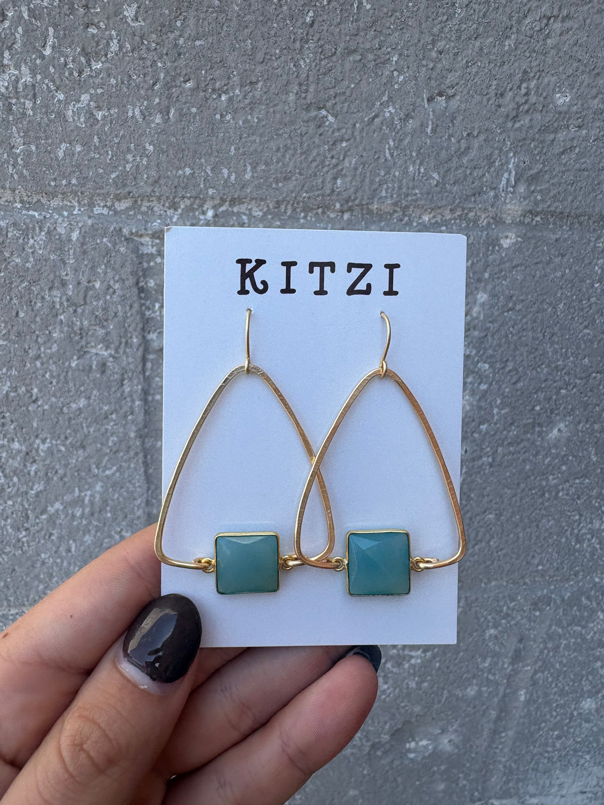 Teal Azura Earrings