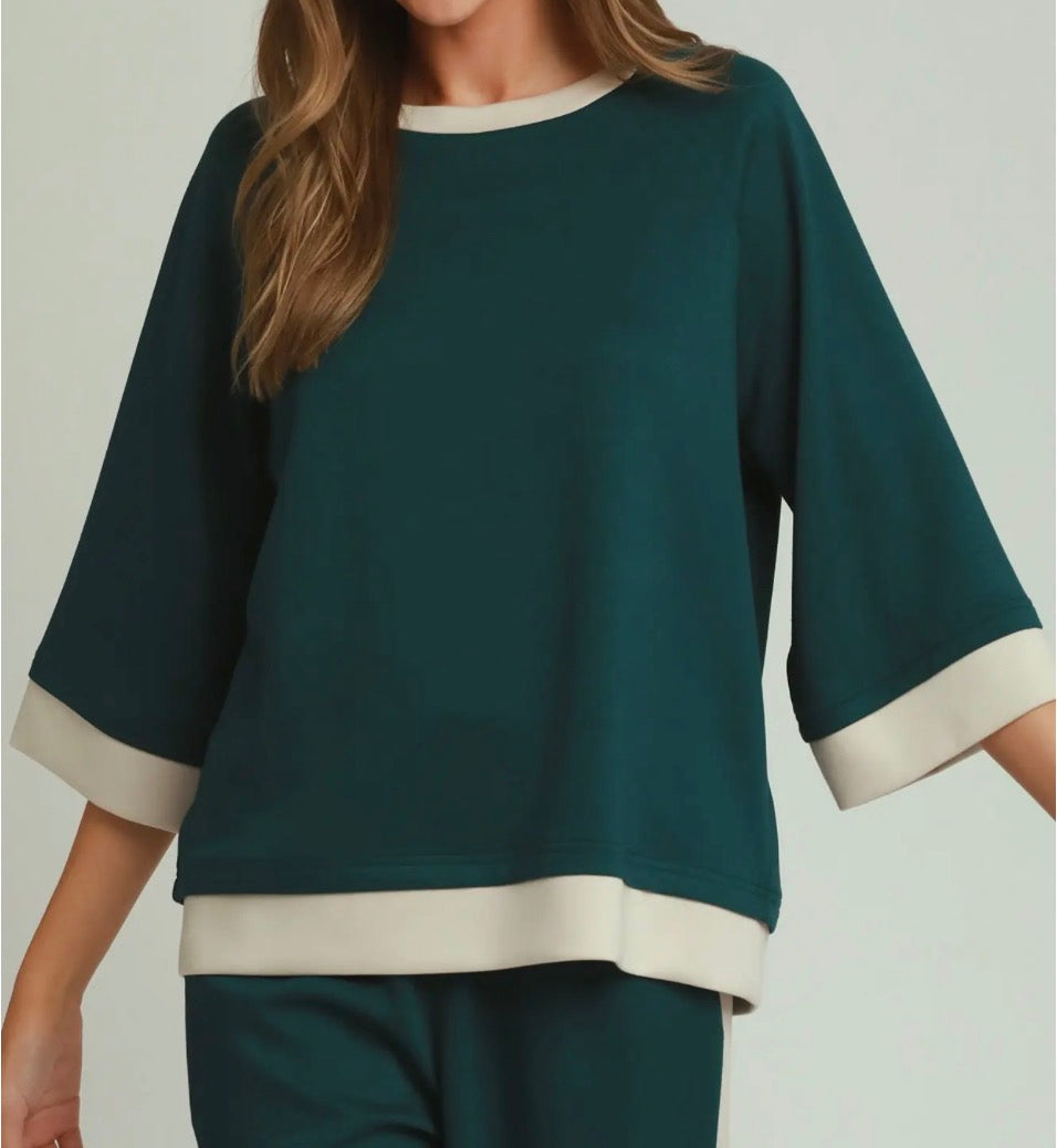 Teal Me Everything Top
