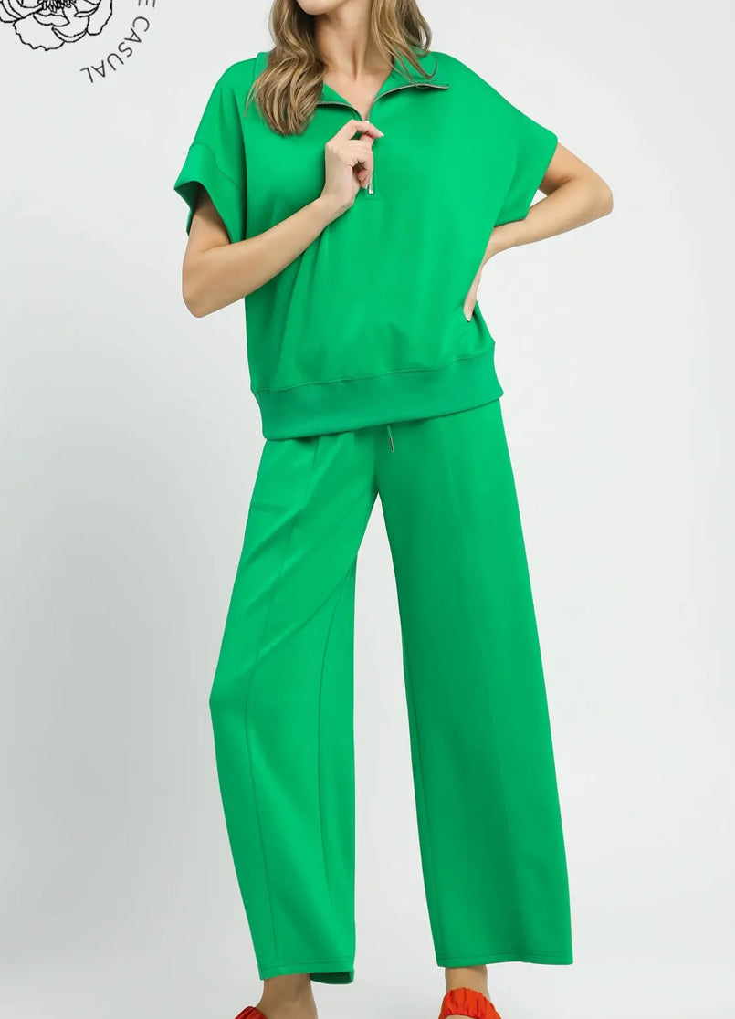 Kelly Green Luxeknit Pants