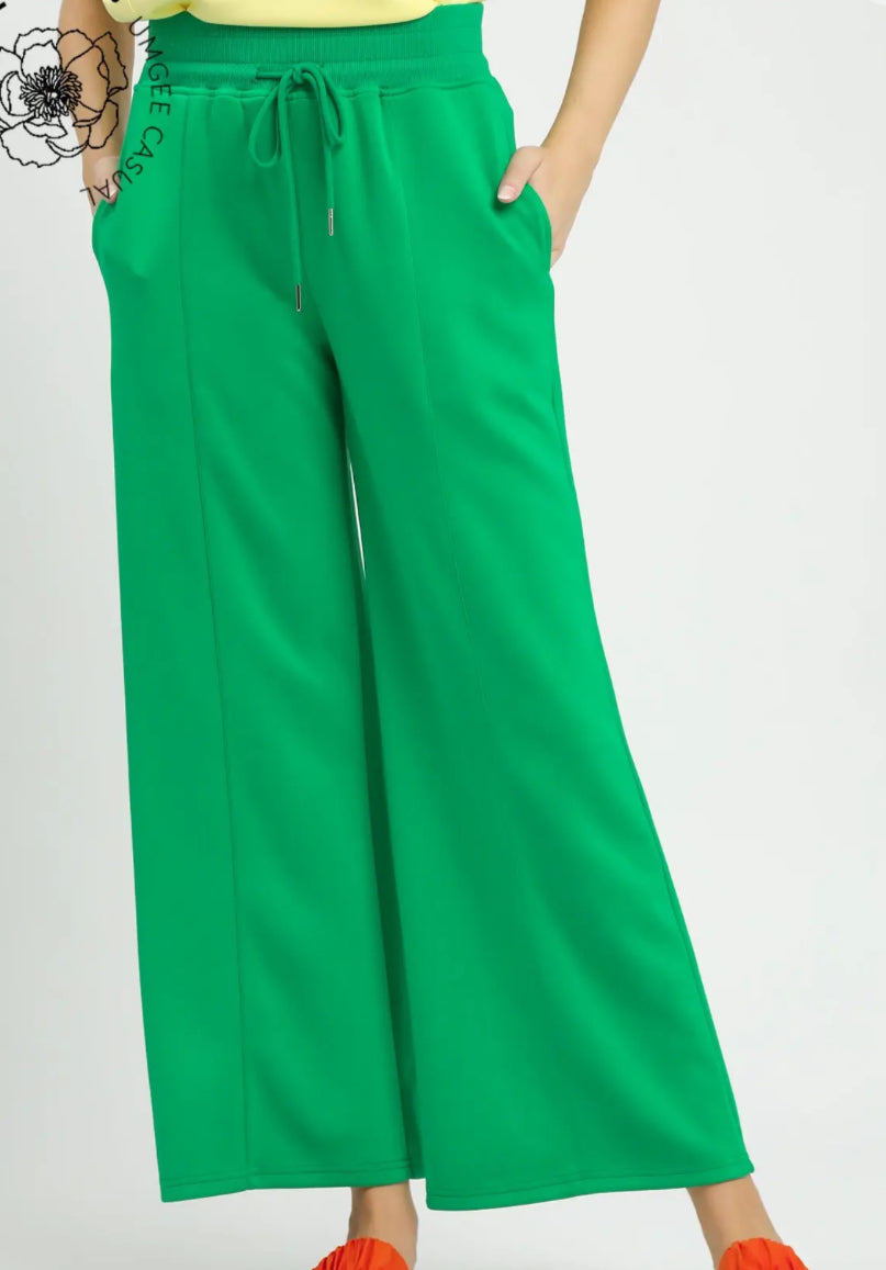 Kelly Green Luxeknit Pants