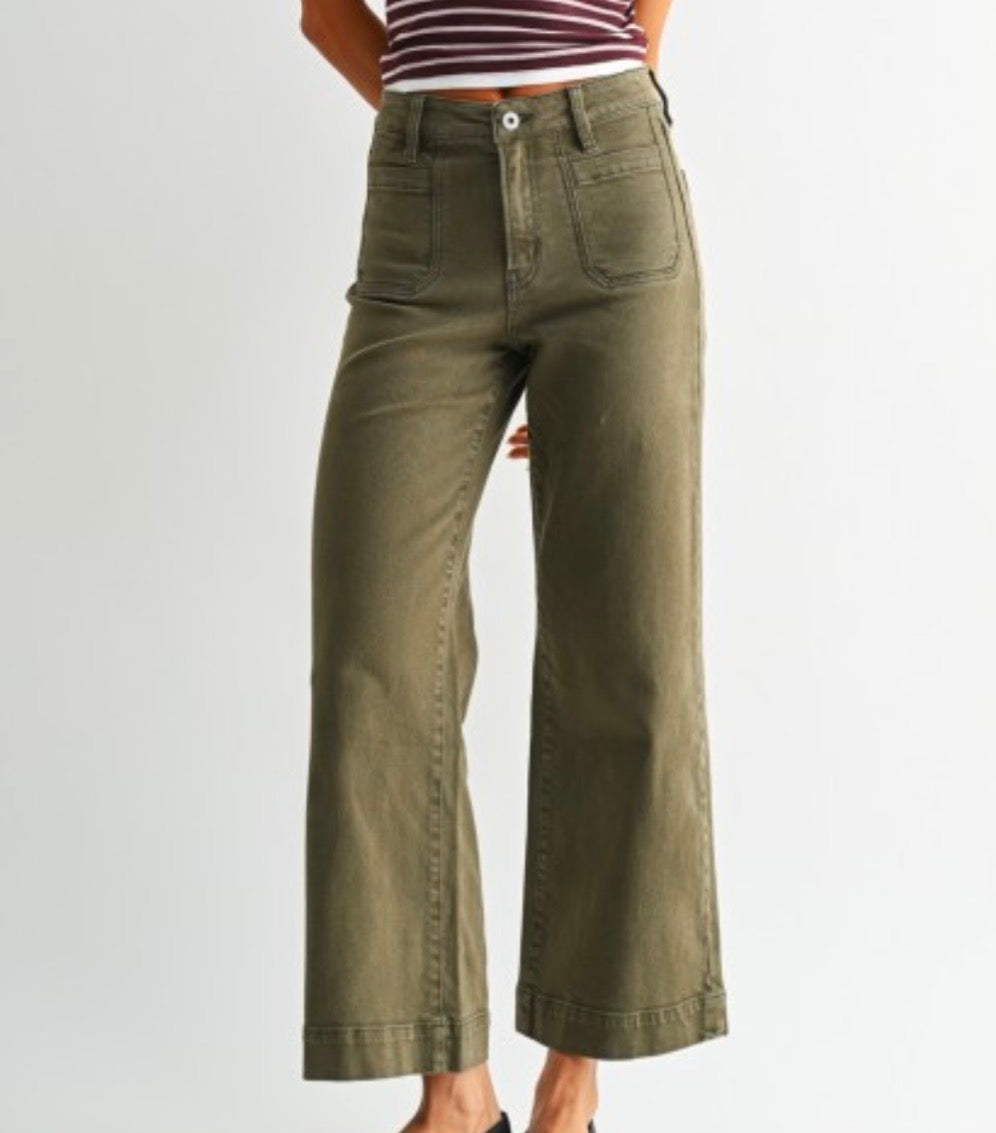 Mica Wild Moss Jeans