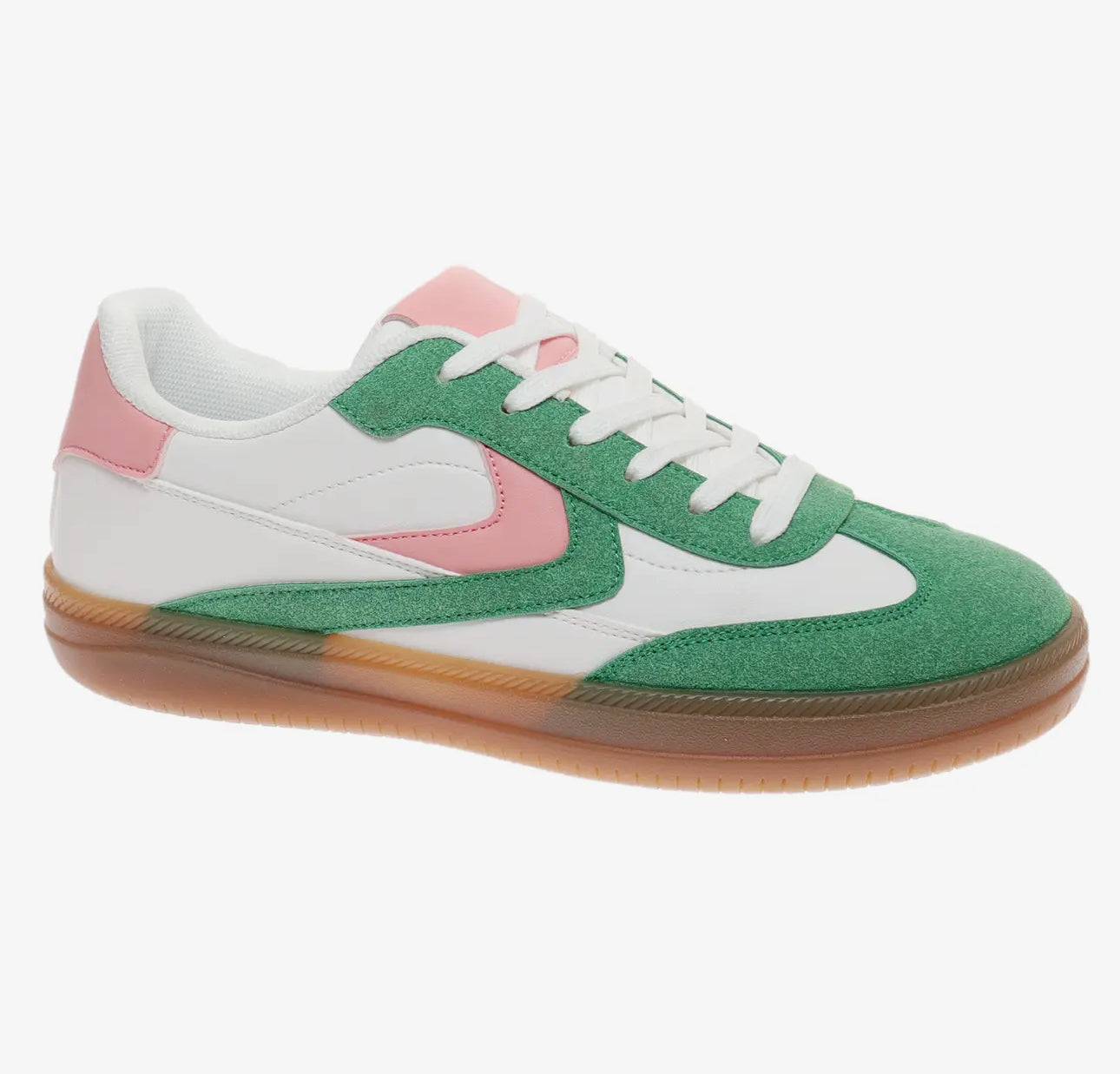 Green/Pink Sneakers