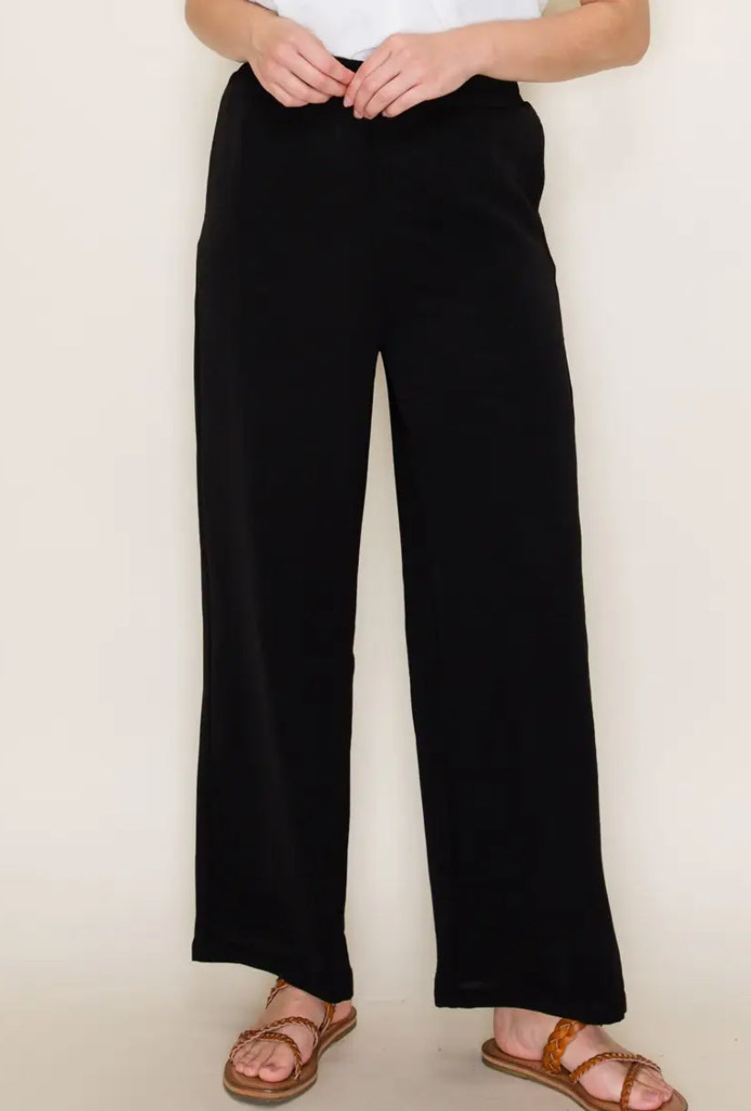 Black Wide Leg Pants