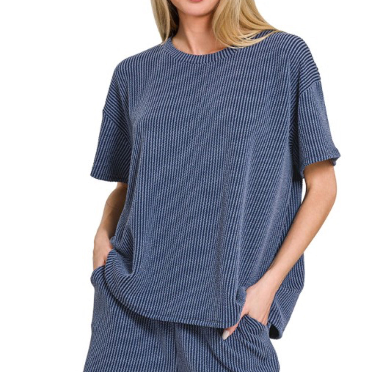 Rib Set Tee-Top Only