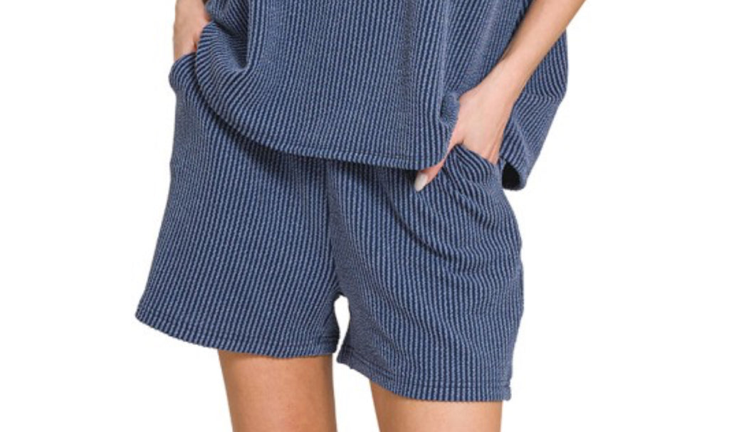 Ribbed Set Short- Short Only