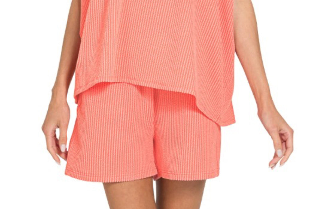 Ribbed Set Short- Short Only
