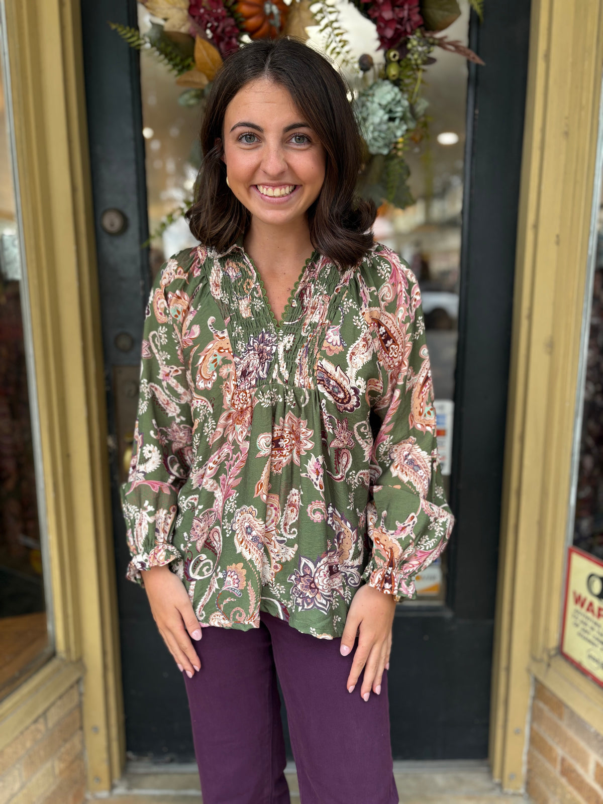 Paisley Place Blouse